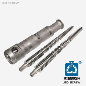 Nitrided Conical Twin Screw Barrel with Accessories