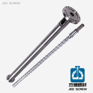Single Extruder Screw and Barrel for Plastic Machine