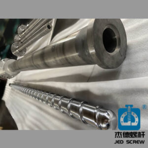 Jed, melt granulation extruder screw barrel, high precision, stable structure, leading technology, best-selling all over the world
