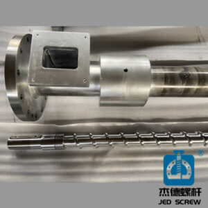 Jed, steel strip granulator extruder screw barrel, heat and corrosion resistant, complete models, support customization